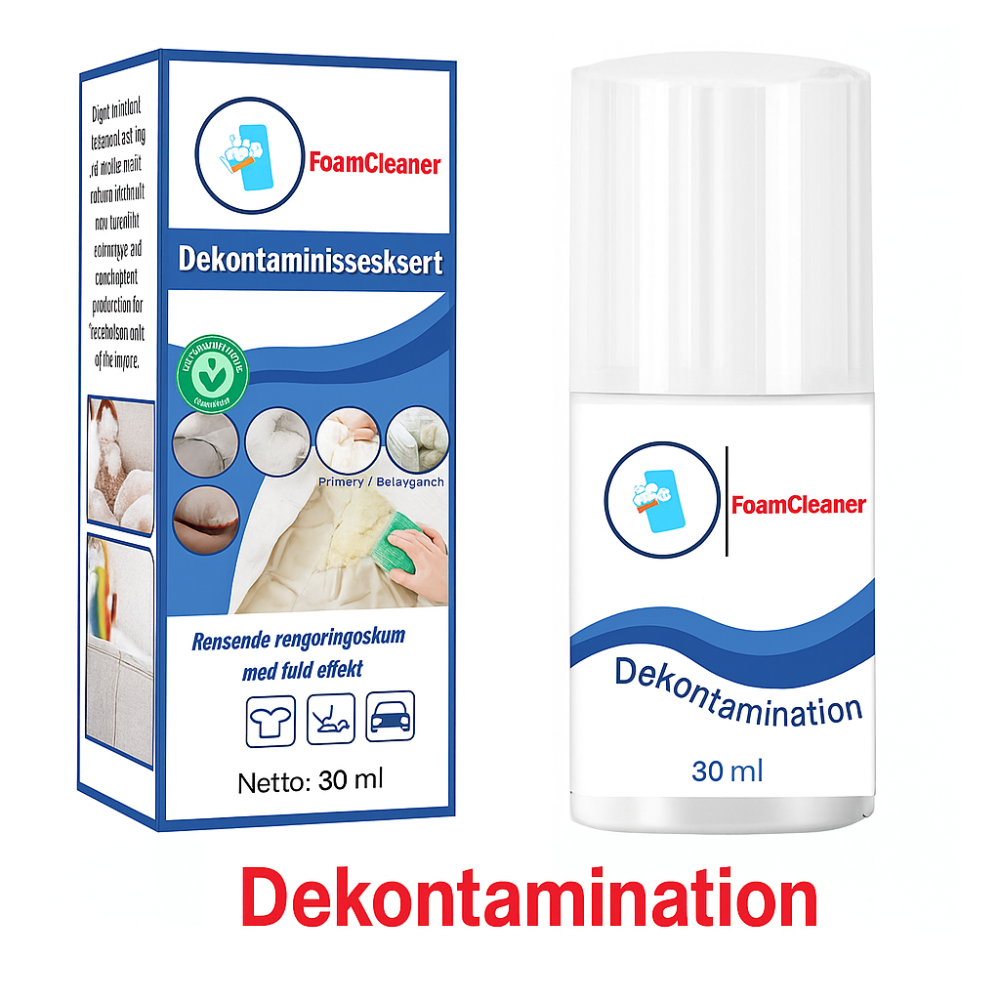 FoamCleaner™ | Hurtig pletfjerner uden vand og skrubning!