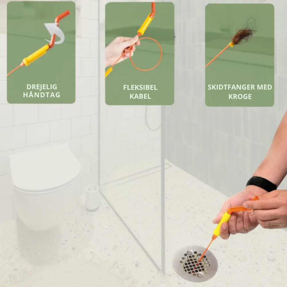 ClogStop™ | Holder afløbene rene uden besvær
