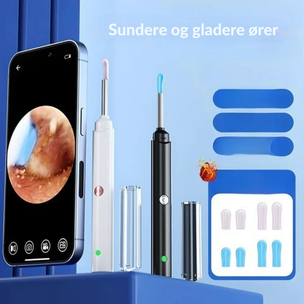 EarPure™ | Rens dine ører sikkert og præcist – uden vatpinde eller risiko