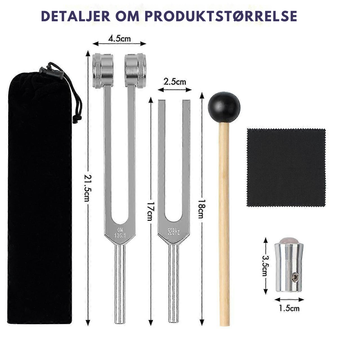 HertzHeal™ | 128 Hz healingsinstrument til stress- og smertelindring