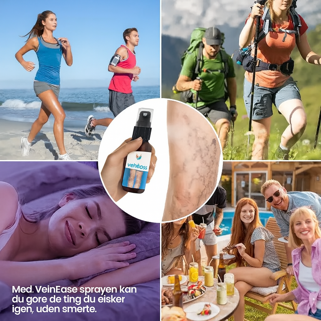 VeinEase™ | Naturlig støtte til sunde vener og forbedret cirkulation