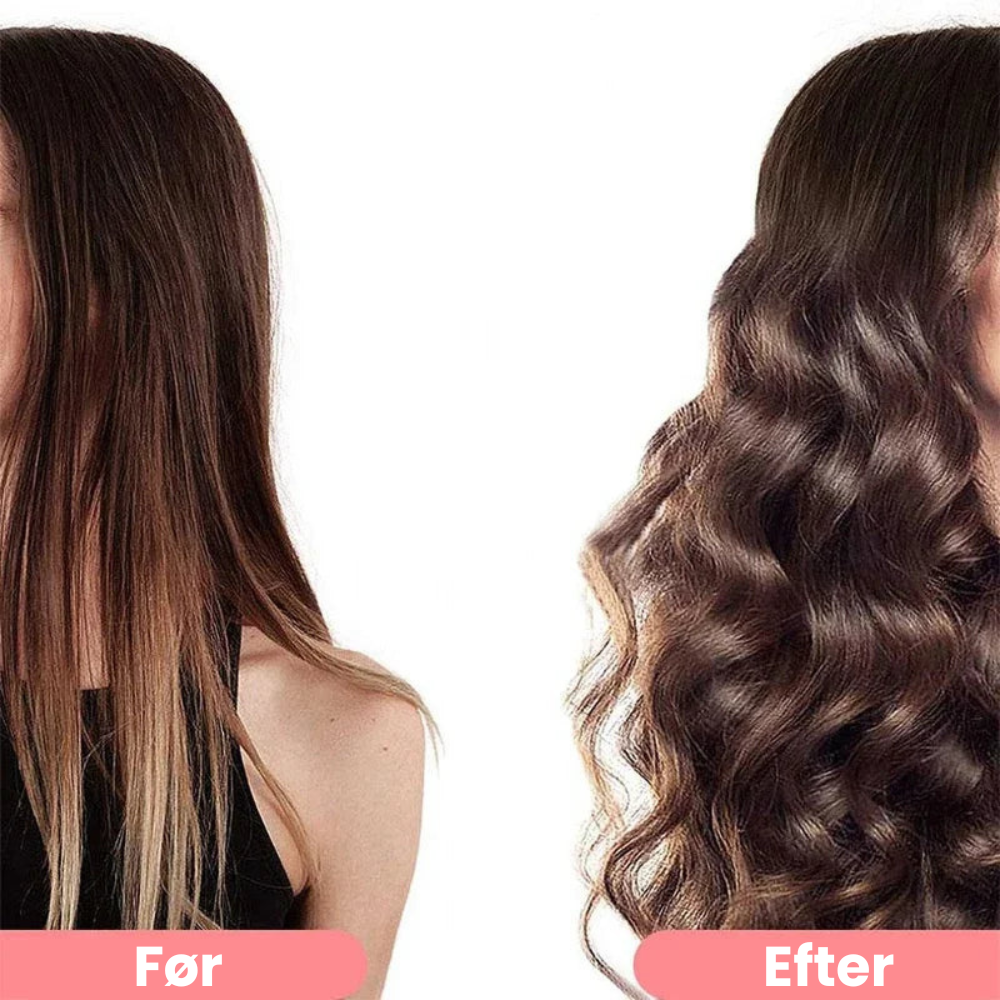 WaveLuxe™ | 🔥V-type opvarmet krøllejern💖