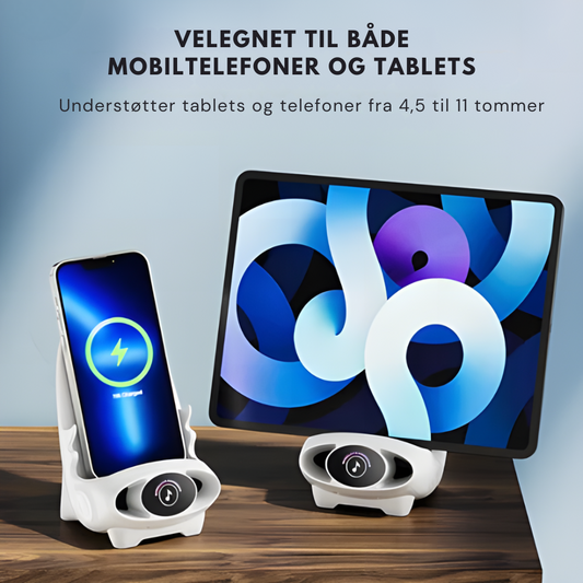 WirelessLounge™ | Smart Mini-Stol til Opladning og Underholdning