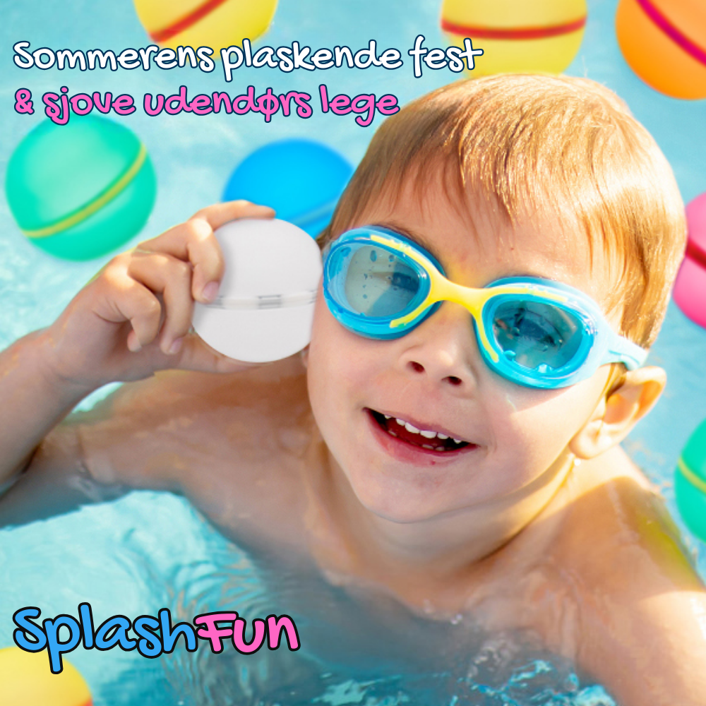 SplashFun™ | Magnetiske Genanvendelige Vandballoner