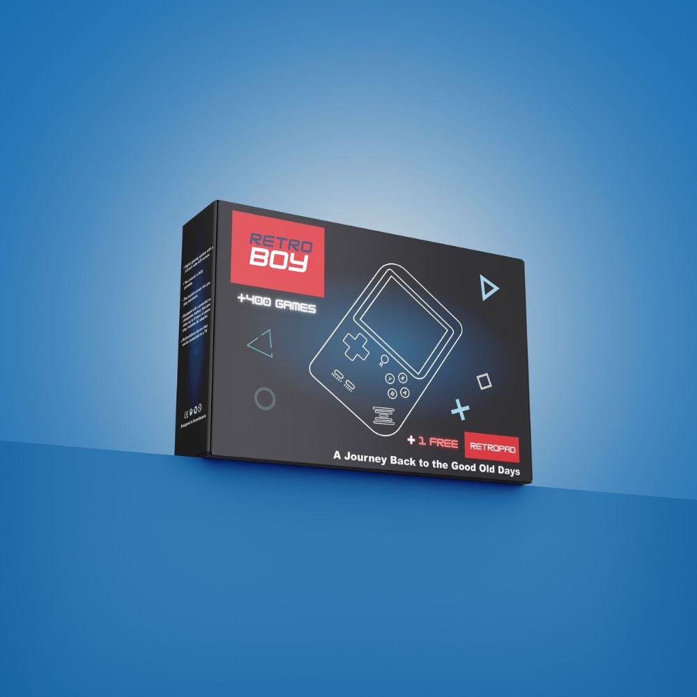RetroBoy™ | Genoplev de legendariske spil fra din barndom