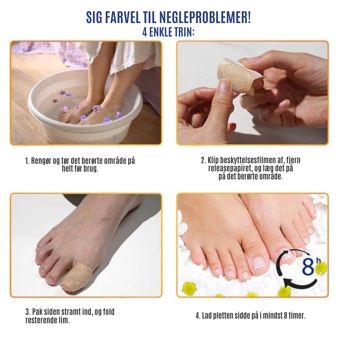 NailRepair™ | Plaster til neglesvamp