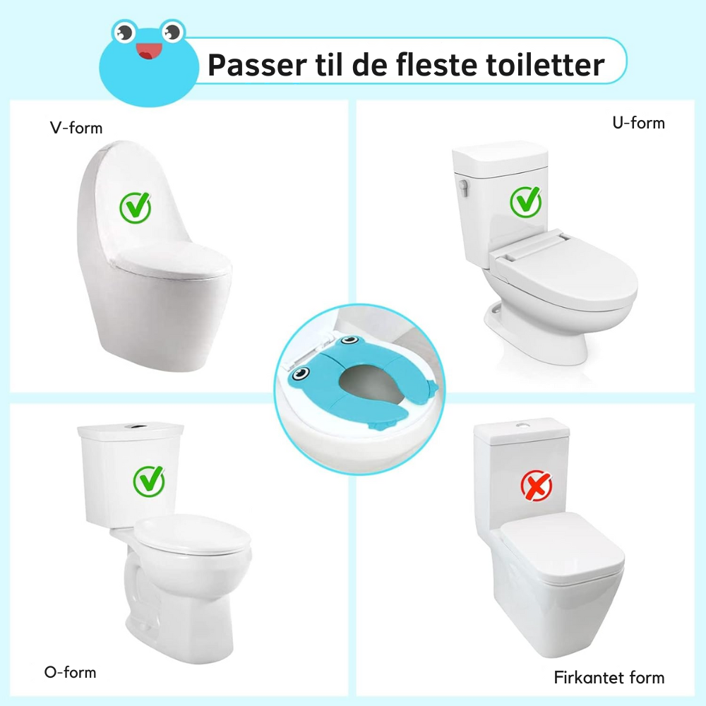 PottySeat™ | Sammenklappeligt pottesæde til småbørn
