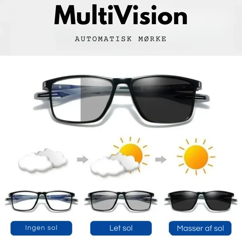 MultiVision™ | Multifokale, fleksible læsebriller og solbriller
