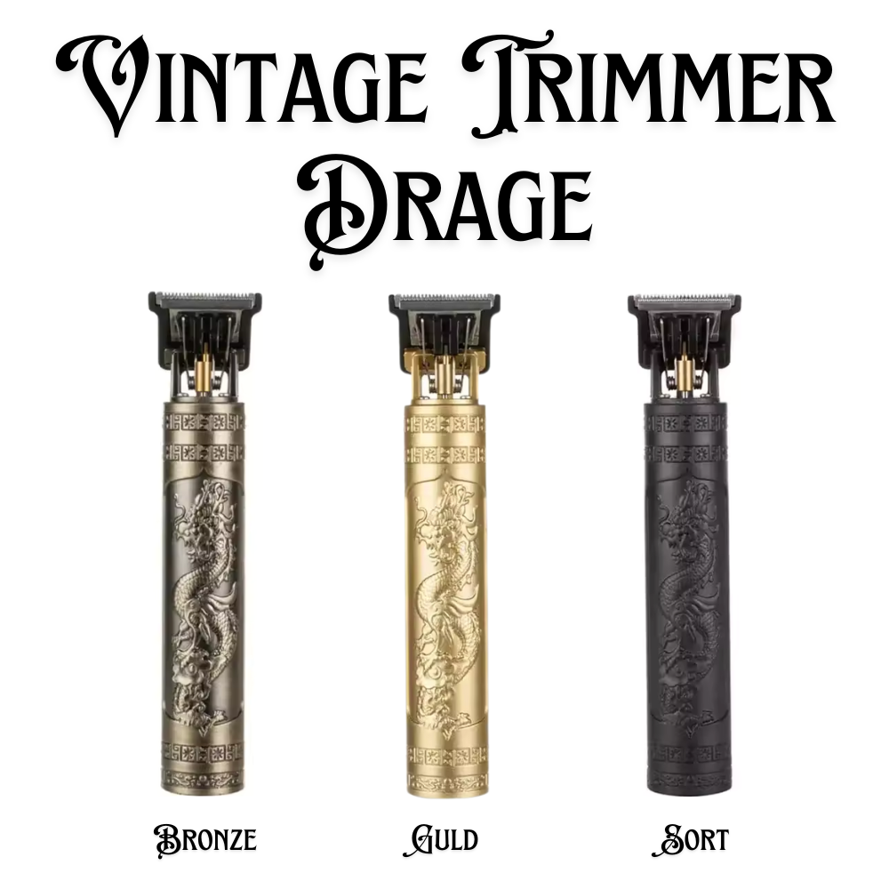 VintageTrimmer™ | Trimmeren til hjemmet, på farten og det perfekte look