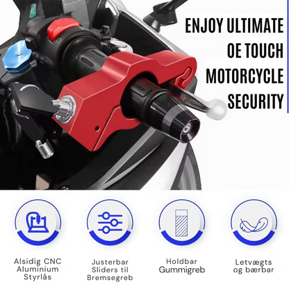 TurboLock™ | Den ultimative sikkerhed til din motorcykel - beskyt den på få sekunder