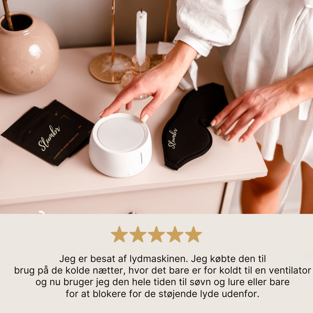 Slumbr™ | Søvn Hvid Støjmaskine til Voksne