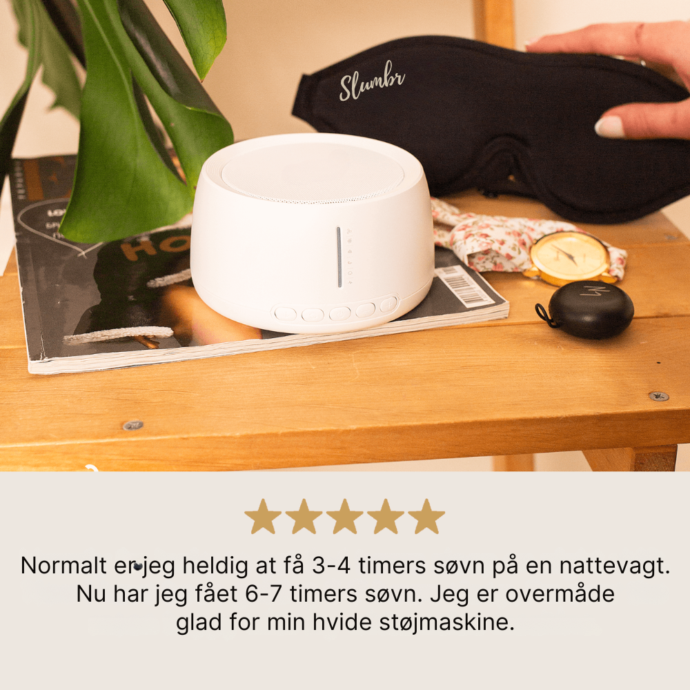 Slumbr™ | Søvn Hvid Støjmaskine til Voksne