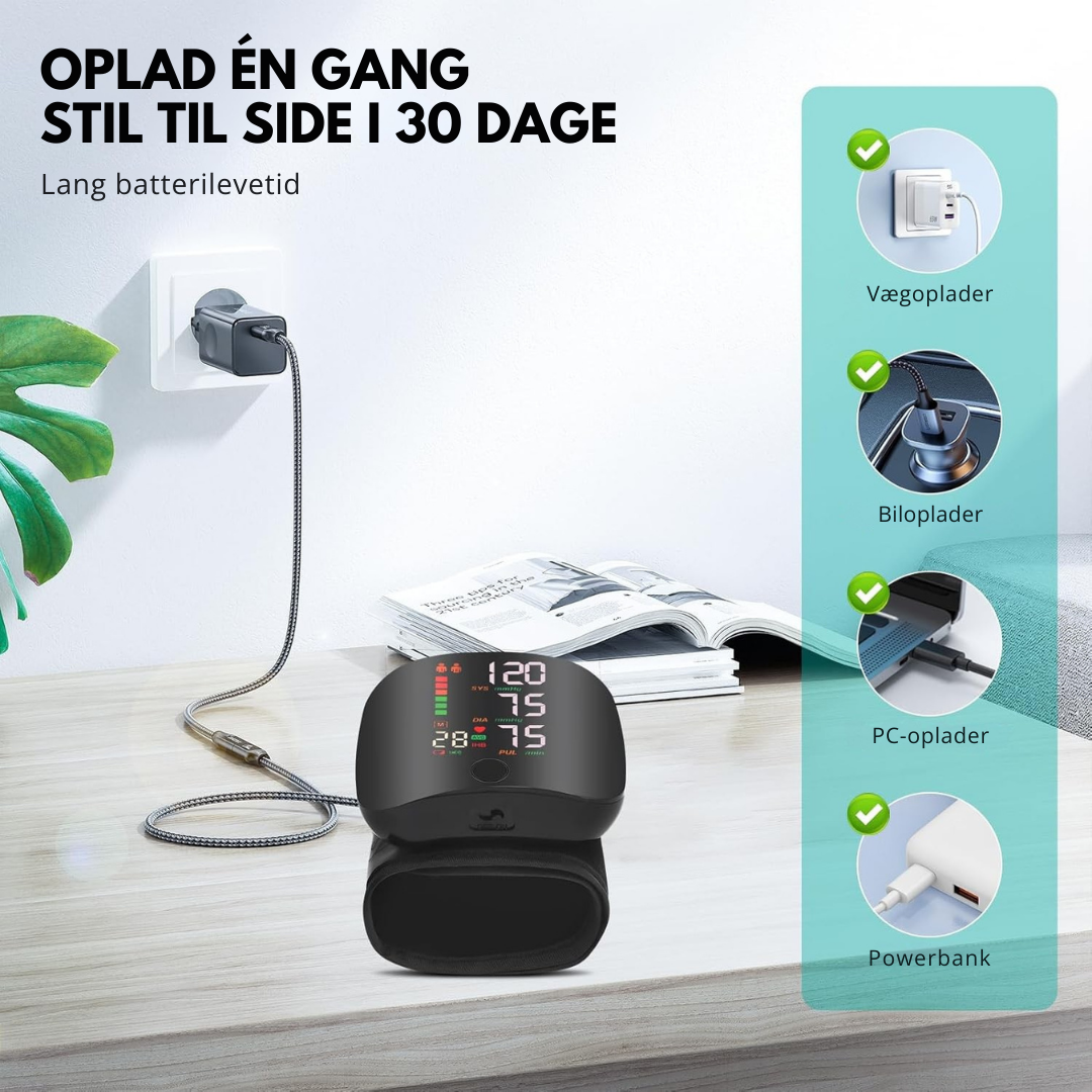 Serco™ | Intelligent blodtryksmåler  - Klinisk Præcision. Altid og overalt.