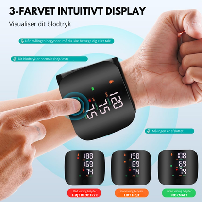 Serco™ | Intelligent blodtryksmåler  - Klinisk Præcision. Altid og overalt.