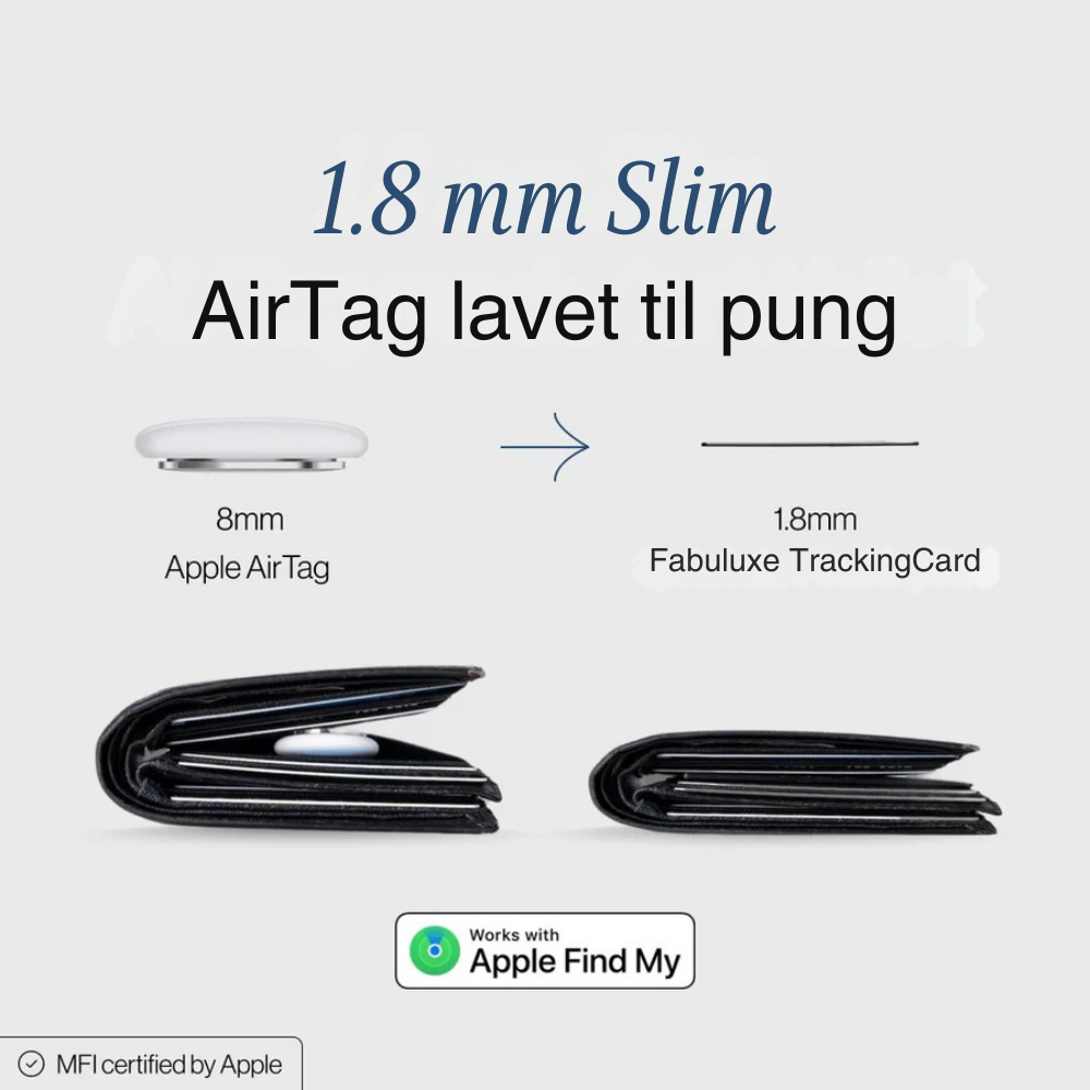 TrackingCard™ | Verdens bedste GPS-tracker (i din pung)