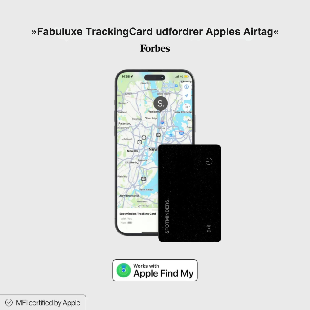 TrackingCard™ | Verdens bedste GPS-tracker (i din pung)