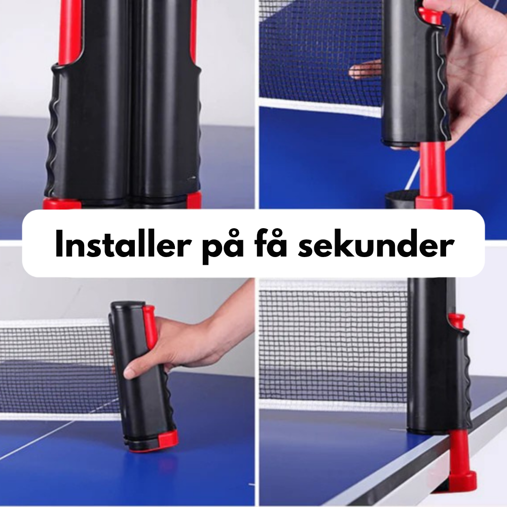 FlexiPong™ | Spil bordtennis hvor som helst, når som helst
