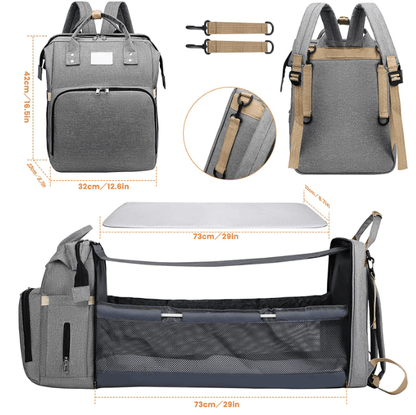 BabyBuddy™  | Fra pusletaske til barneseng i en håndevending