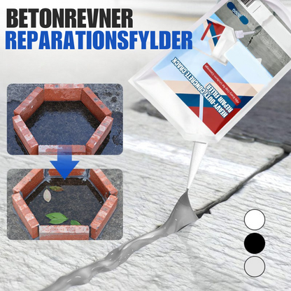 ConcreteFix™ | Reparer betonrevner hurtigt og nemt – klar-til-brug i pose