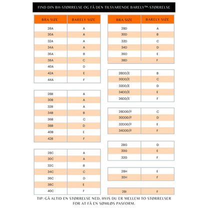 BARELY™ | Instant Lift & Boost, vaskbar og genanvendelig, Outfit Enhancer