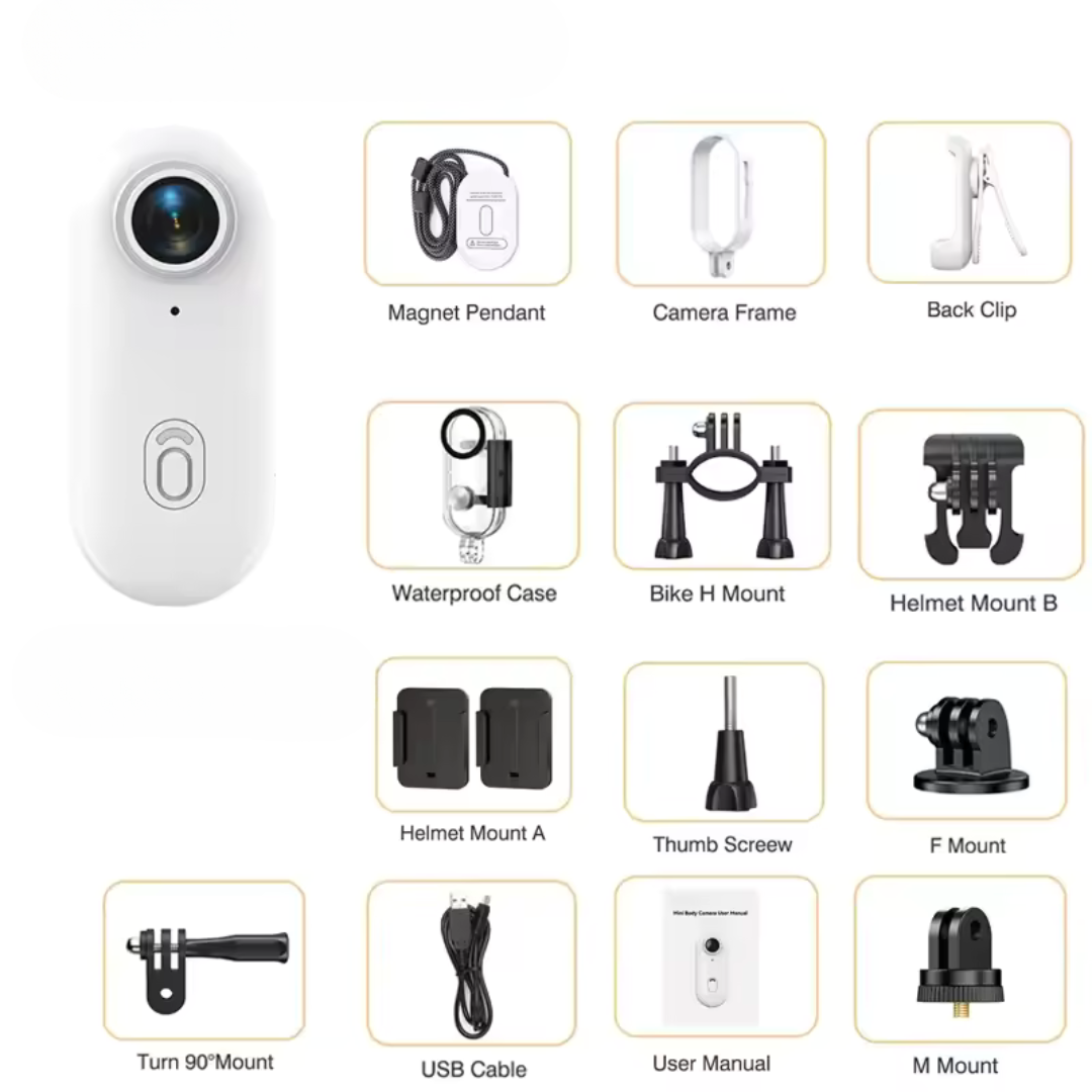 BodyCam™ | Det originale POV-halsbåndskamera