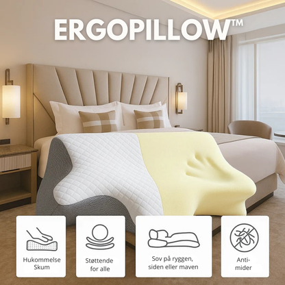 ErgoPillow™ | Den lille ændring, der forvandler din søvn