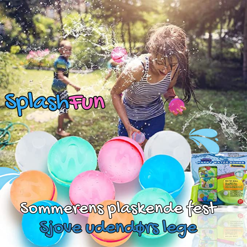 SplashFun™ | Magnetiske Genanvendelige Vandballoner