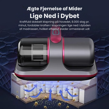 CleanSleep™ | Husstøvmide fjernet inden for 5 minutter!