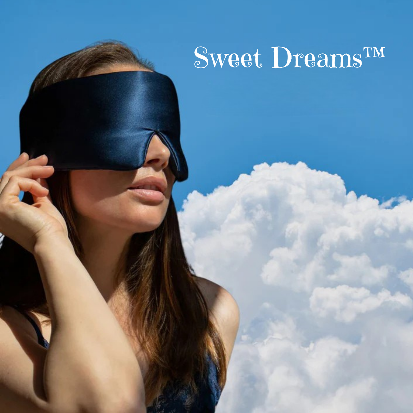 Sweet Dreams™ | Premium søvnmaske for bedre søvn og bedre hud!