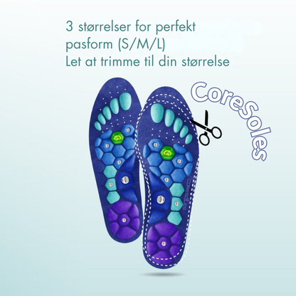 CoreSoles™ | Magnetiske Indlægssåler