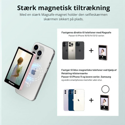 RearView Pro™ | Tag nemt selfies med telefonens kamera i den bedste kvalitet!
