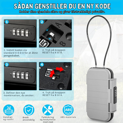 SafeBox™ | Den Bedste Sikkerhed For Dine Værdifulde Ejendele