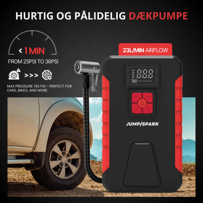 JumpSpark™ | Det Vigtigste Nødværktøj For Enhver Bilejer