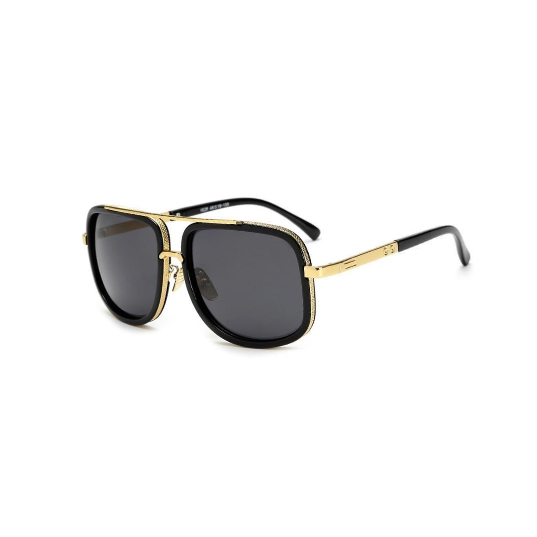 Blayze™ | Polariserede UV400 Retro-solbriller med stort firkantet stel til luksusstil