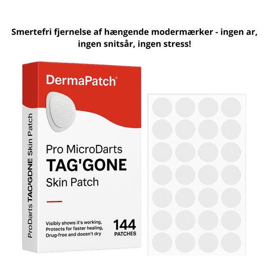 DermaPatch™ | Fjern hængende vorter smertefrit – uden ar, uden snit, uden stress!