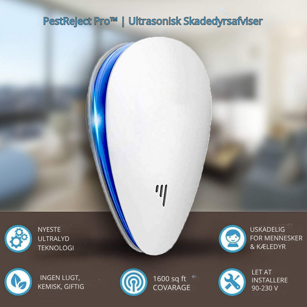 PestReject Pro™ | Beskyt din familie mod sygdomsfarlige skadedyr – uden gift