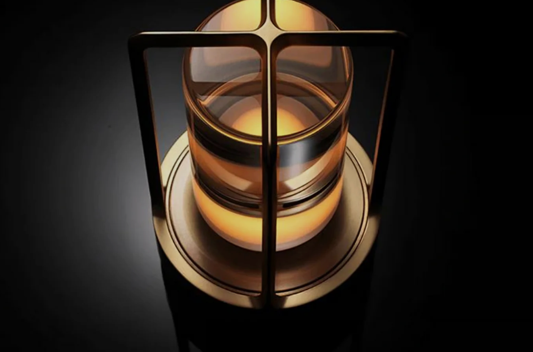 Éclat de Lune™ | Trådløs designlampe i krystal og metal