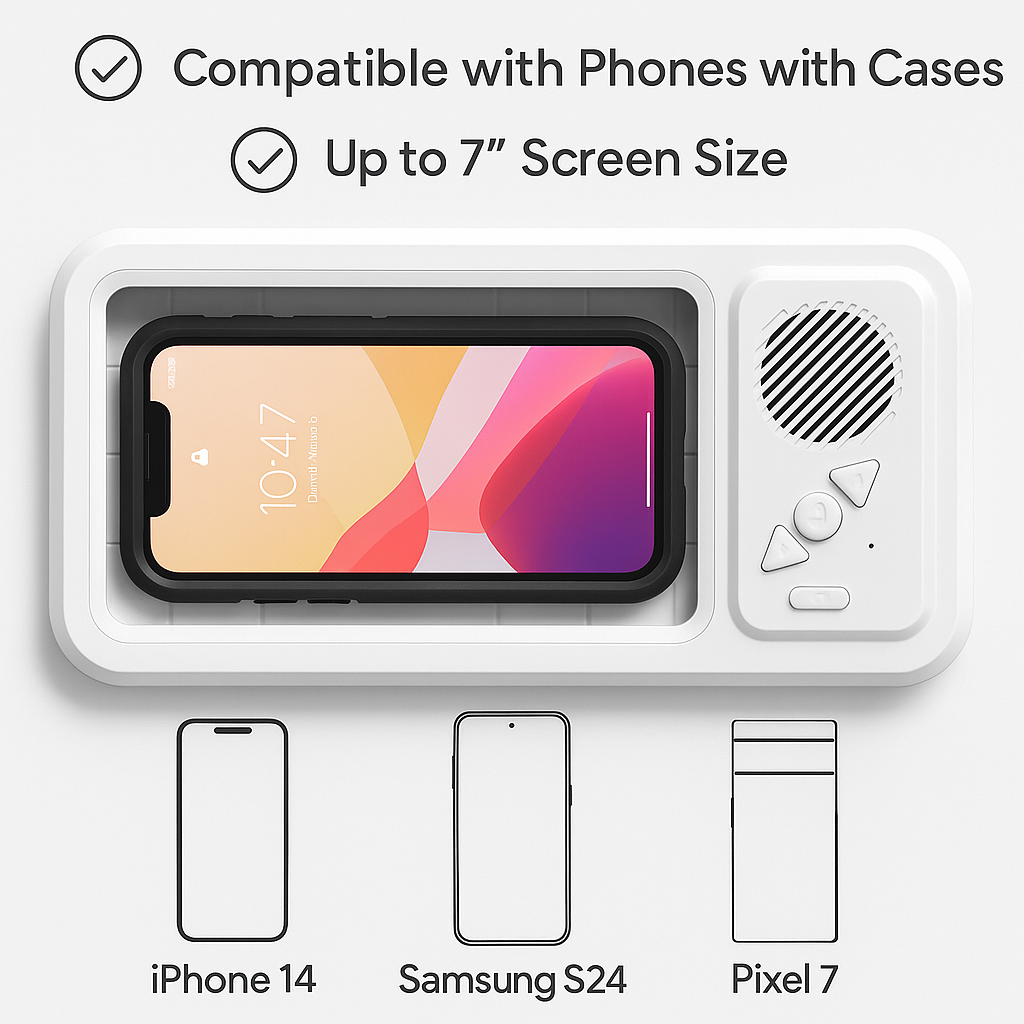 DropBoxx™ | Den første vandtætte Bluetooth-højttaler-telefontaske