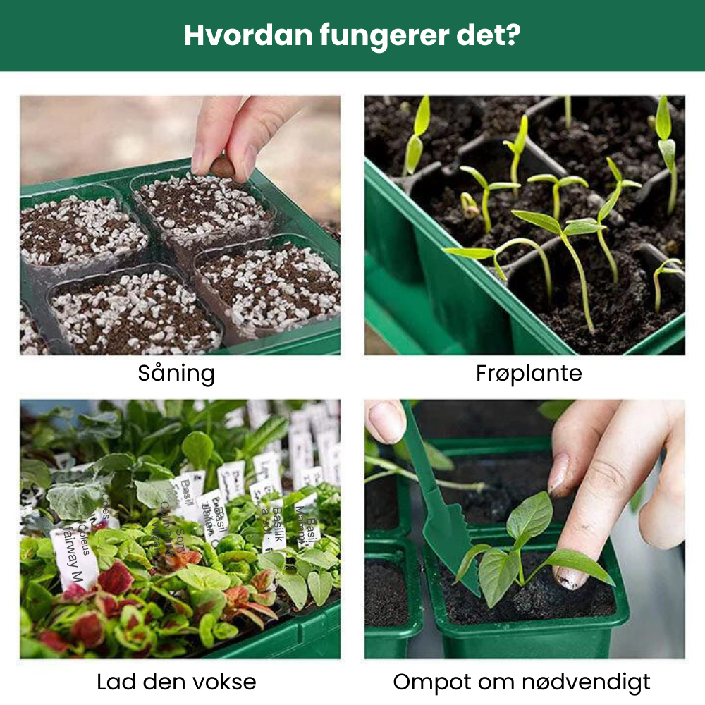 UrbanEco™ | Indendørs væksthus med LED og luftcirkulation