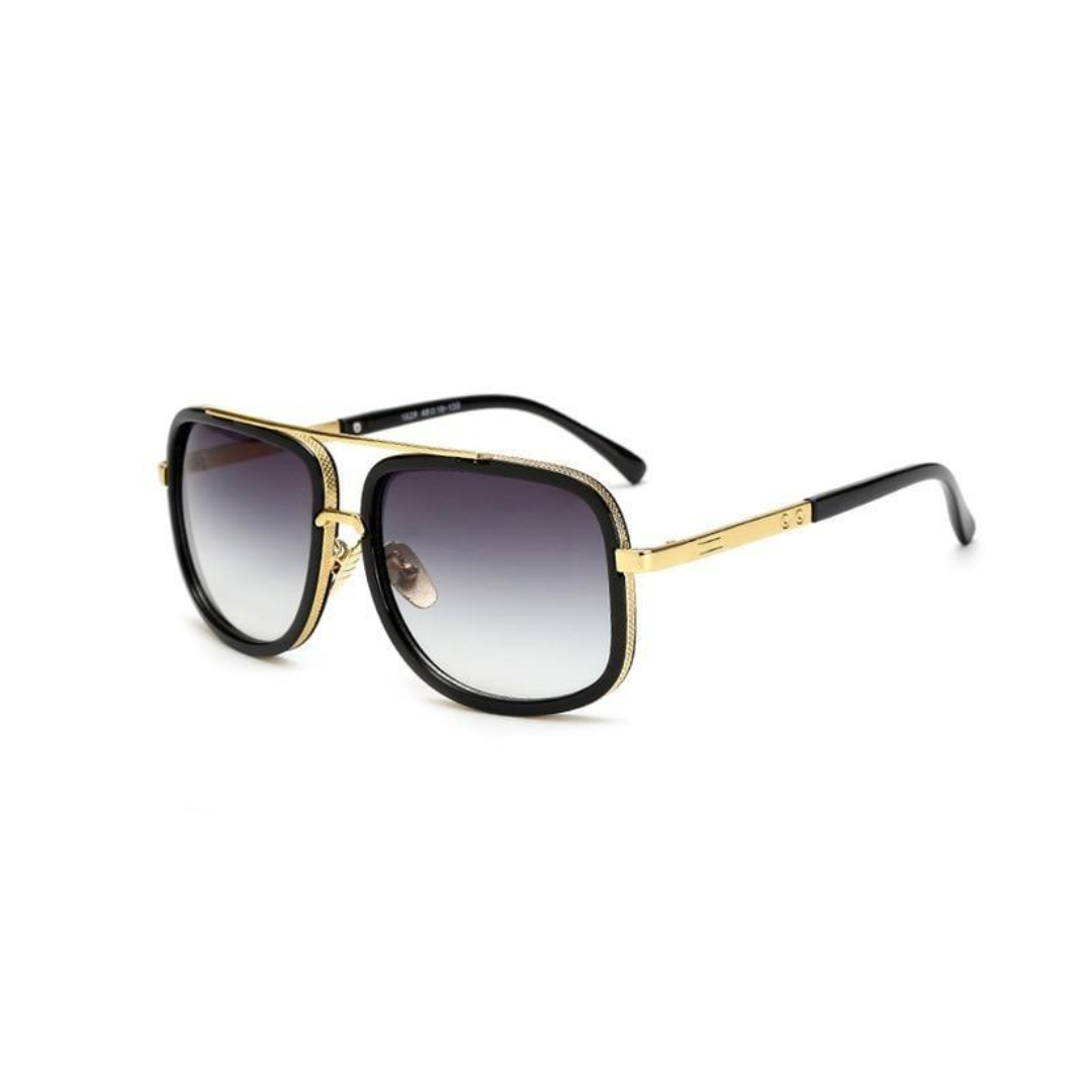 Blayze™ | Polariserede UV400 Retro-solbriller med stort firkantet stel til luksusstil