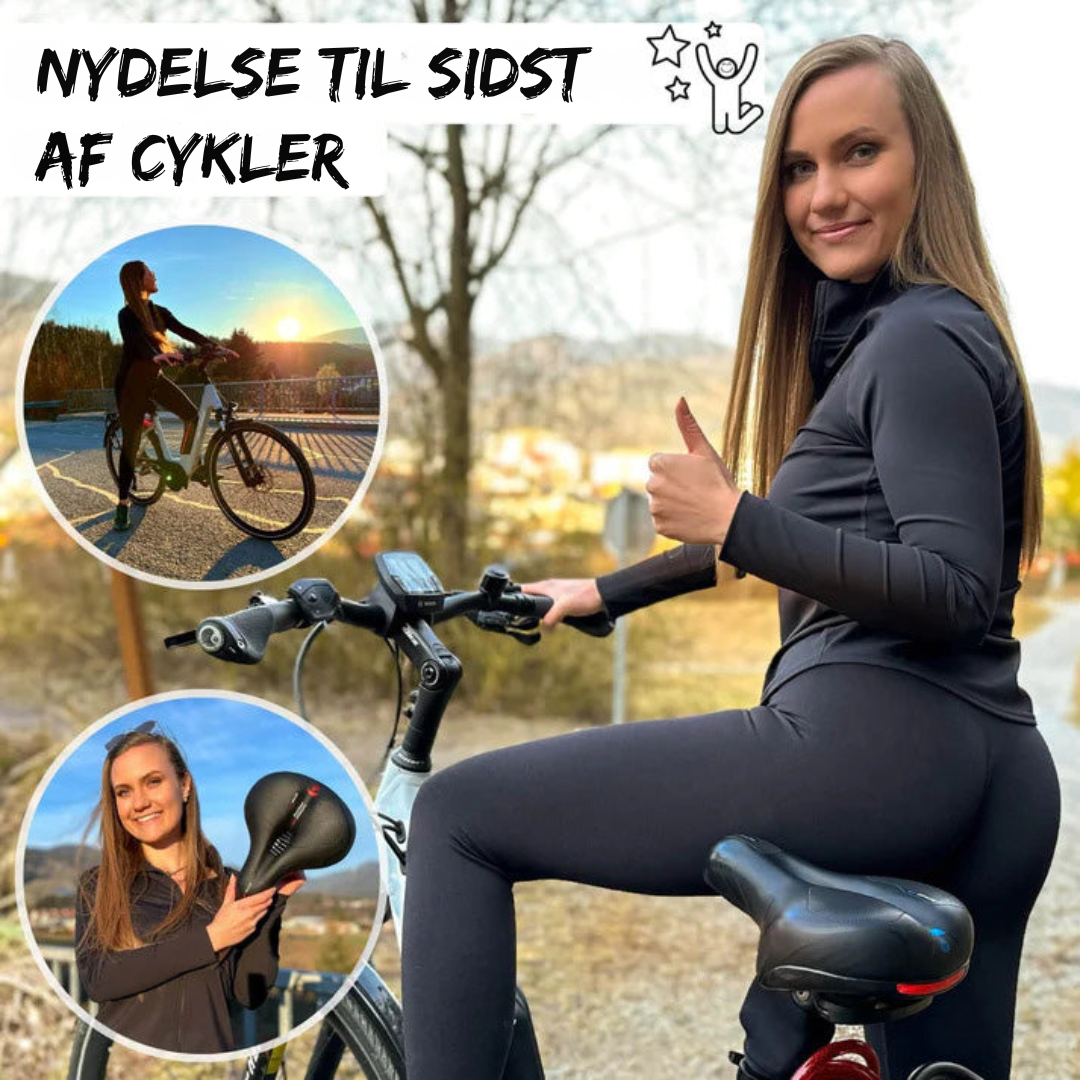 BikeComfort™ | Smertefri Ortopædisk Cykelsadel