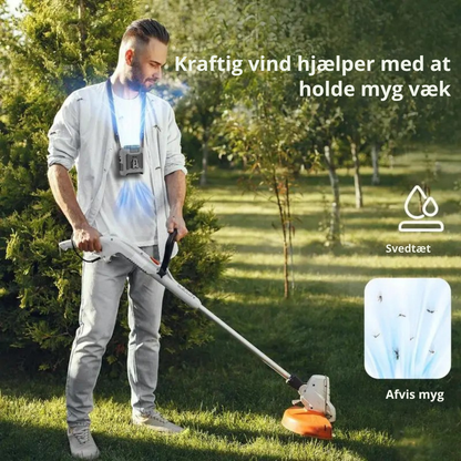 CoolBreeze™ | Taljevifte & 10000mah Power Bank 2 i 1