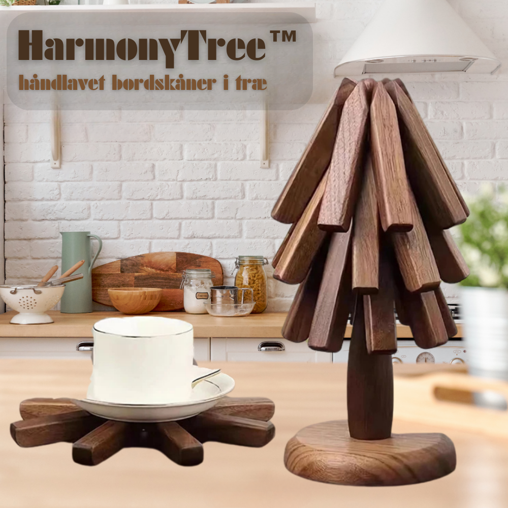 HarmonyTree™ | håndlavet bordskåner i træ