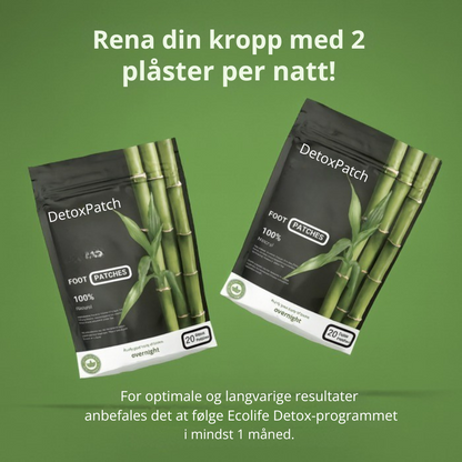 DetoxPatch™ | Fjern giftstoffer og få mere energi