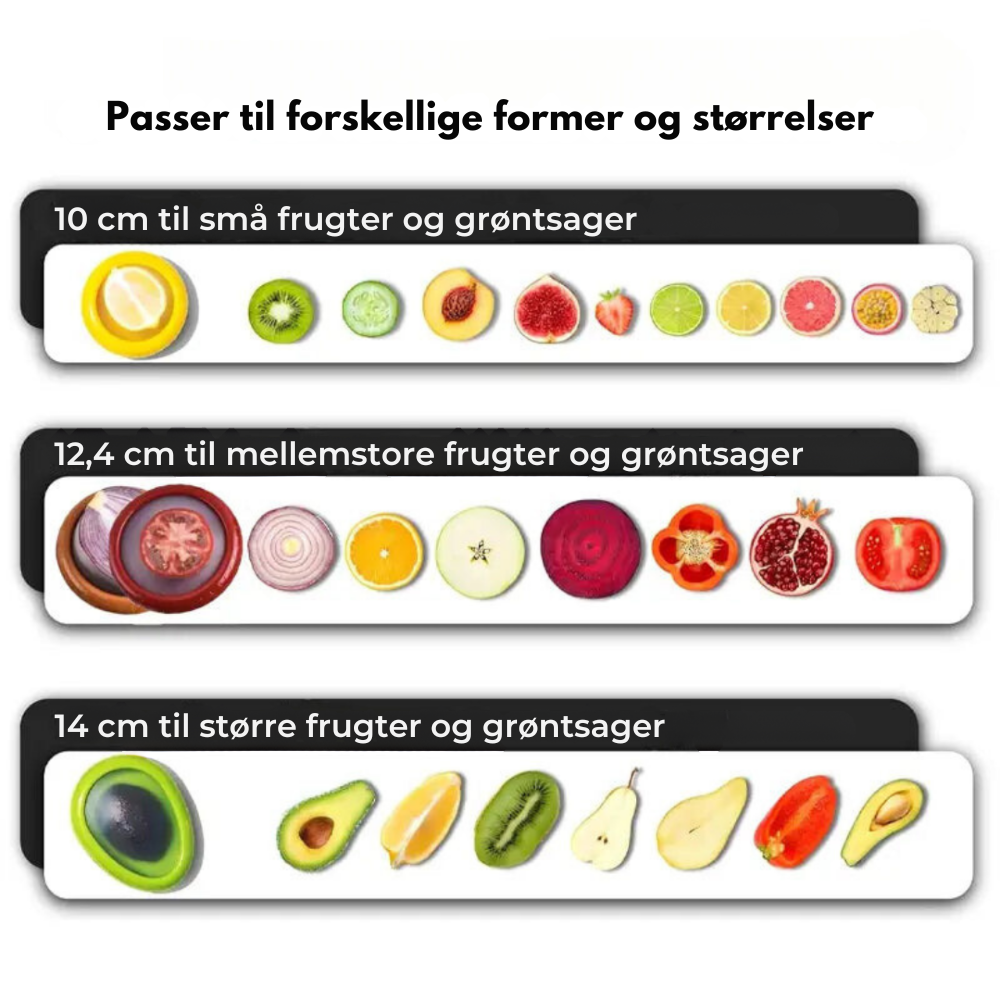 GreenKeeper™ | Frugt- og grøntsagsbeholdere med silikoneforsegling