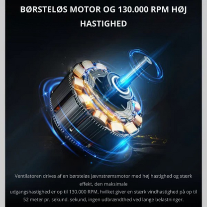 TurboClean™ Pro | Blæs nemt støv og snavs væk