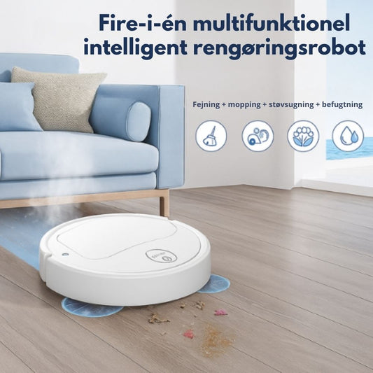 GlideClean™ | 4-i-1 robot der gør gulvet skinnende rent