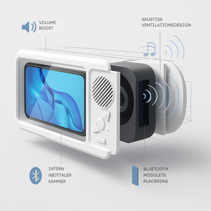 DropBoxx™ | Den første vandtætte Bluetooth-højttaler-telefontaske