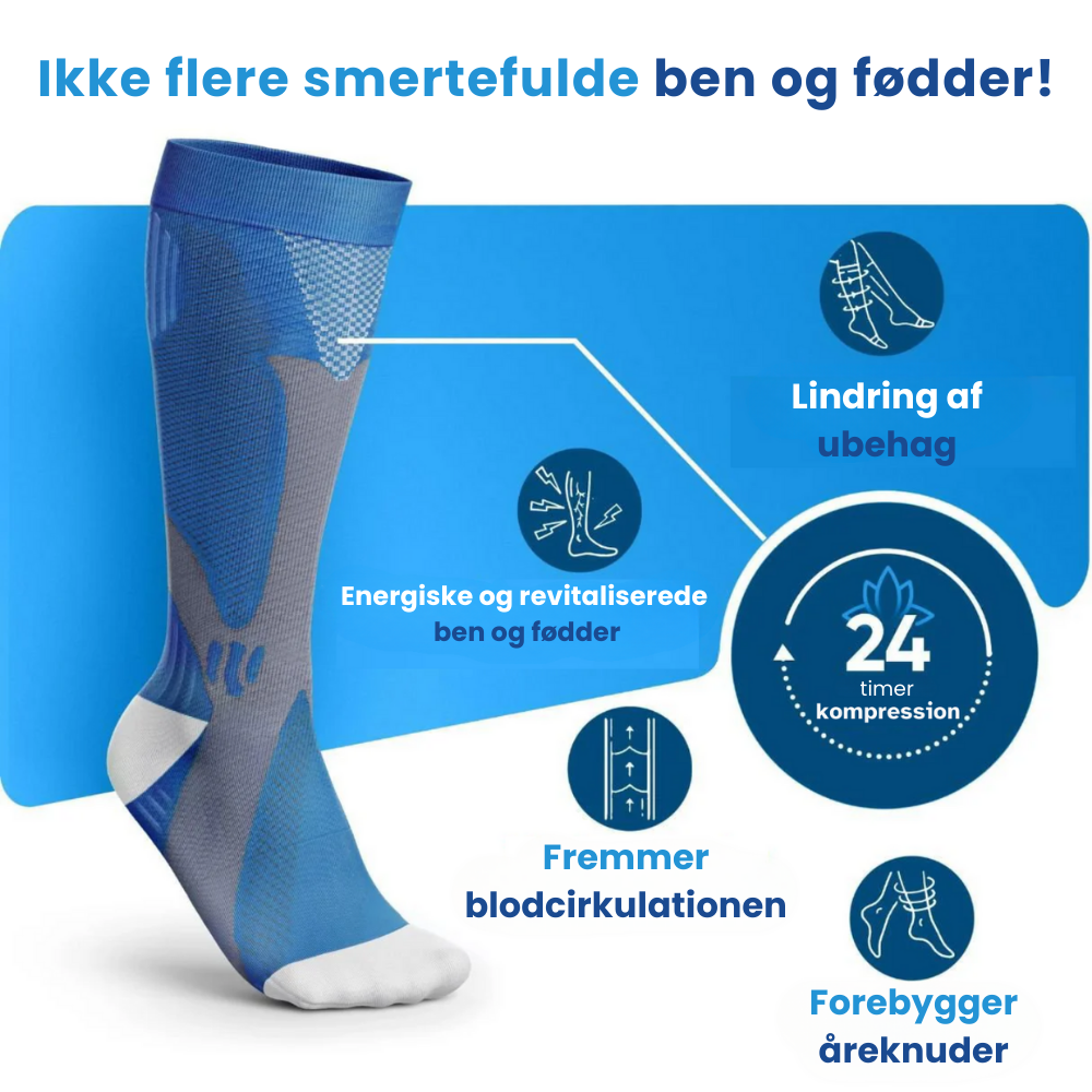 MediSox™ - Kompressionsstrømper til smertefri ben og fødder