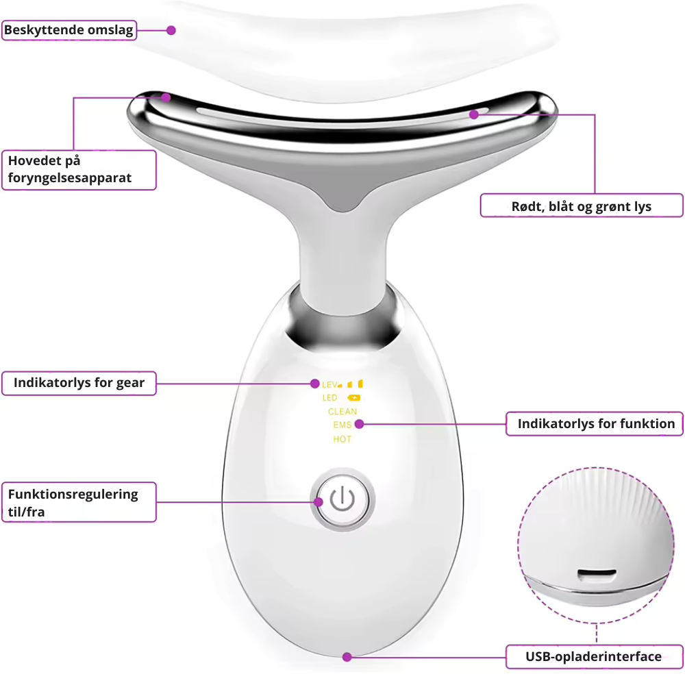 SkinLift™ | Opstrammende ansigtsmassager